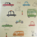 Papel de Parede Infantil Carros