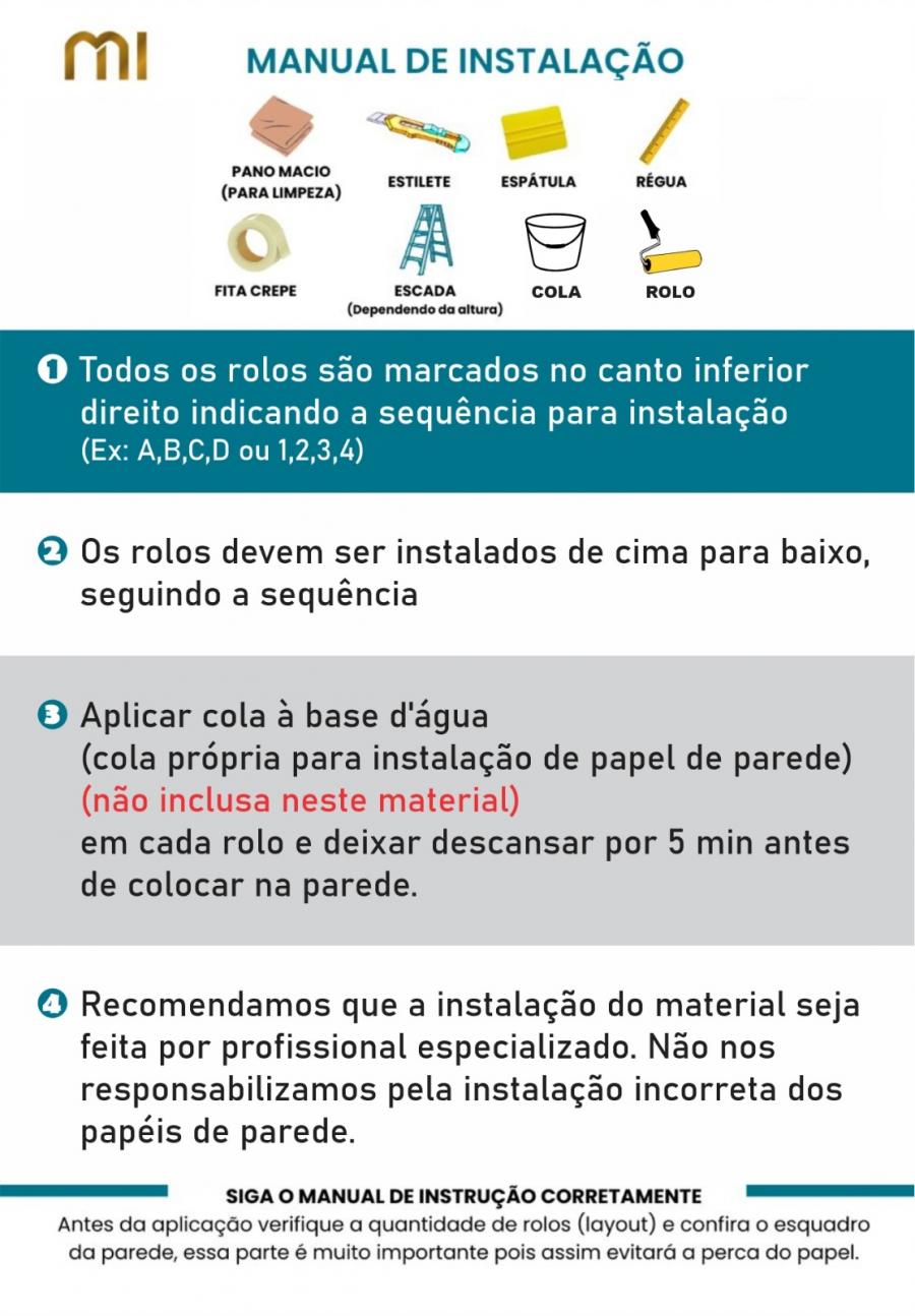 Painel Jardim com Boiserie Sob Medida - Valor referente a 1m², utilize a  calculadora abaixo e veja quantos m² irá precisa para sua parede. Papel  Padrão ou Adesivo Por favor escolher Papel